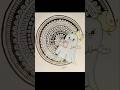 spooky ghost mandala art 👻#shortvideo #mandalaart #youtube #trending