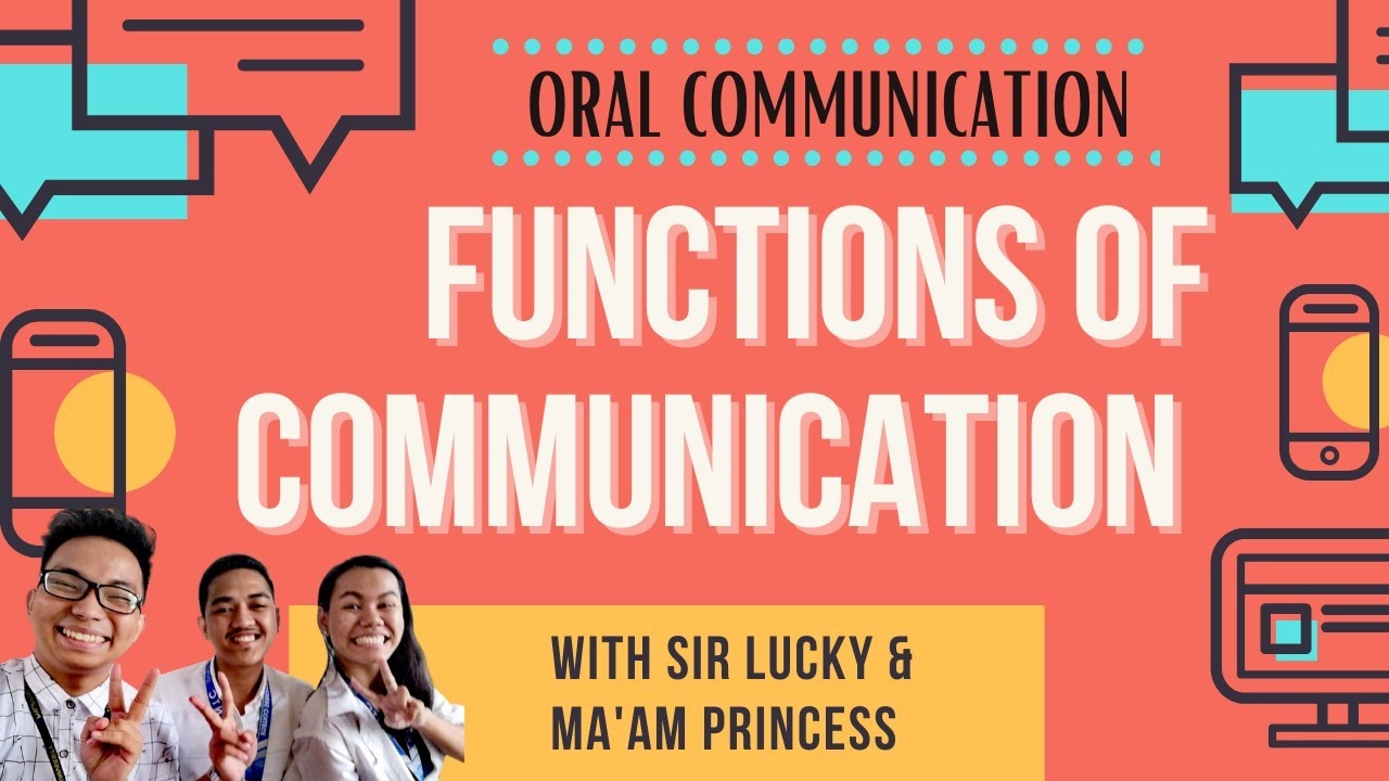 FUNCTIONS OF COMMUNICATION (Tagalog Explanation) YouTube