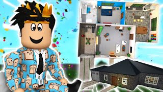 I built a bloxburg house like a NEW PERSON for the first time... such memory