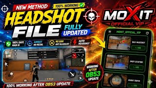 How To Make All Type Modded Metadata File || Metadata Drag Headshot File|| FF Headshot ob53