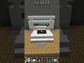 Minecraft Modern Bed 🛏️ Stylish Bedroom Build! || Royal Gaming #shorts