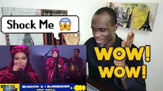 Download Lagu ANOTHER MALAYSIA SINGER ???! Aina Abdul - Shadow \u0026 I Surrender ( Abang Botak React ) MP3
