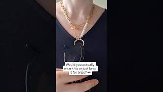 My sunglasses holder never matched my jewelry… so I made one.