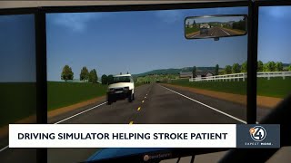 Driving simulator helps stroke patients