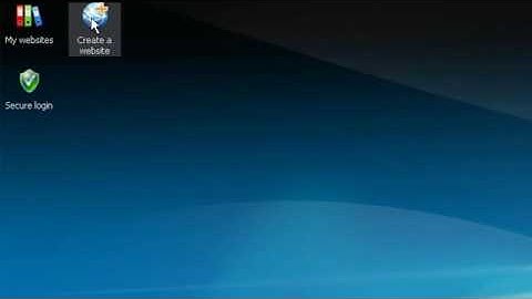 Signing up for a free website