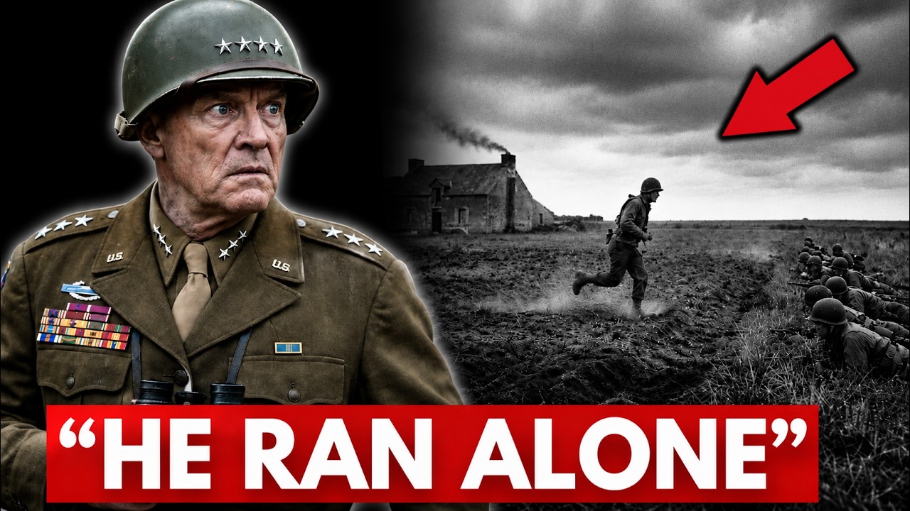 He Ran Toward the Enemy Alone — Patton Stopped His Entire Army to Watch