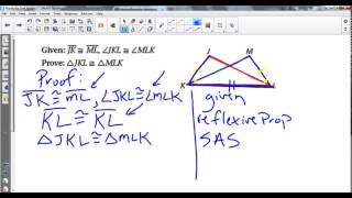 Triangle Congruence Proofs for Test