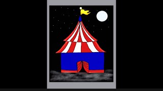 How to draw a circus tent#tent #circus