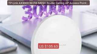 TP-Link AX3000 Wi-Fi6 MESH Router Celling AP Access Point Wire... — Best Buy 2026 | Great Quality!
