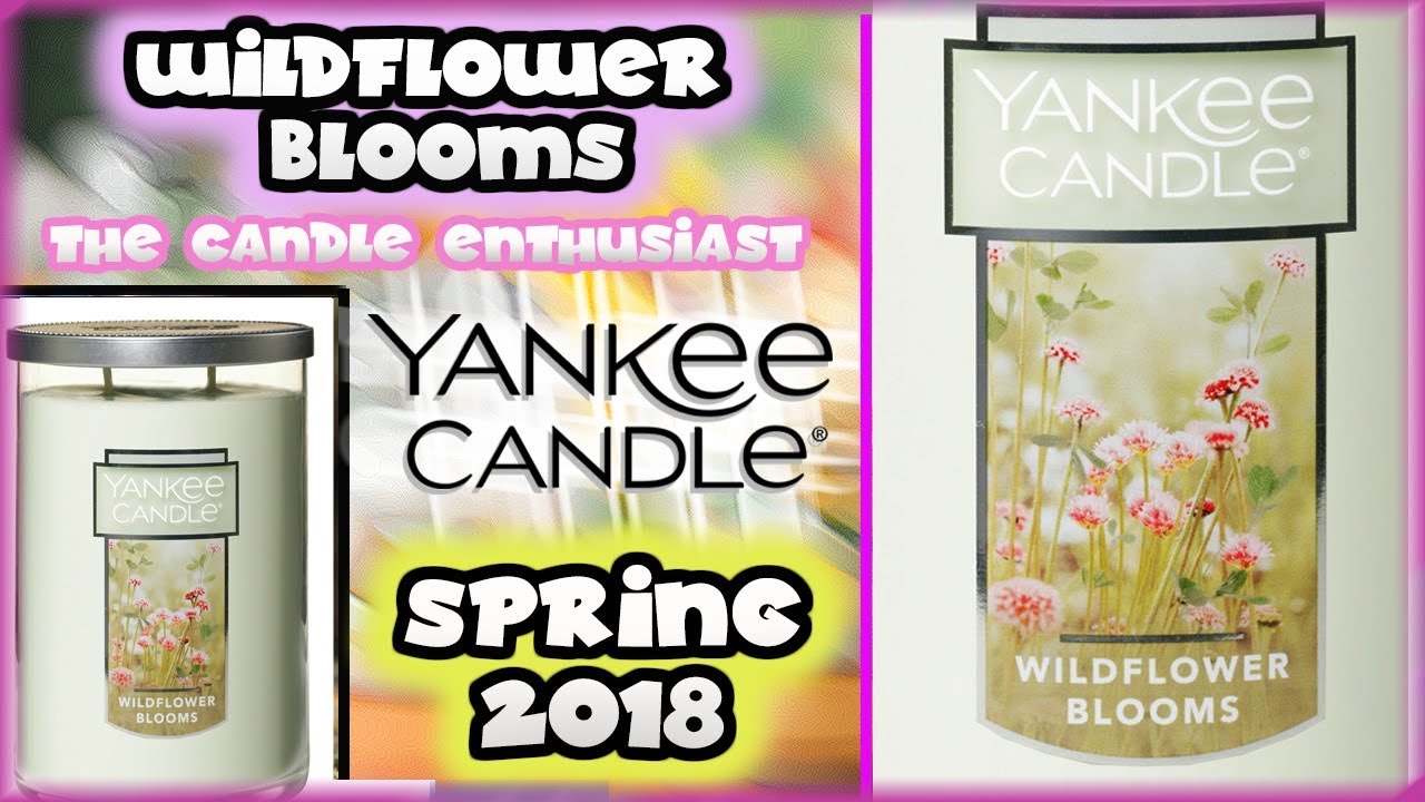 Yankee Candle NEW 2018 MYSTERY WILDFLOWER BLOOMS Spring Fragrance