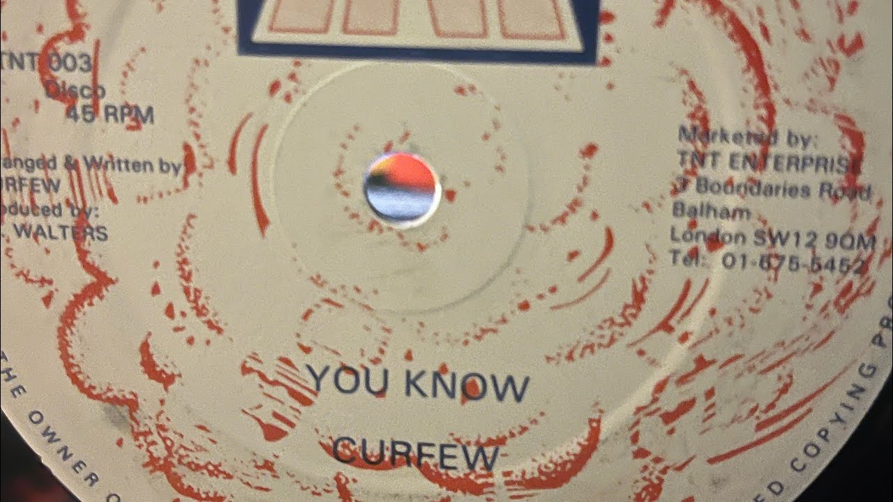 CURFEW - YOU KNOW (UK Lovers Rock Reggae винил)