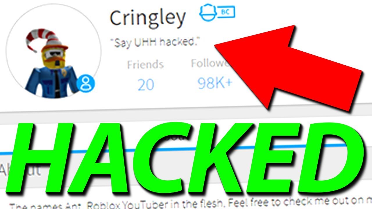 My Roblox Account got Hacked..