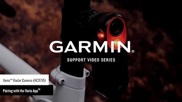 Support: Pairing Varia™ RCT715 with the Varia™ App