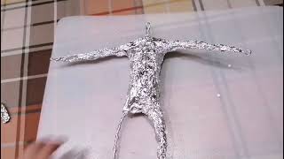 картинка:  Ватный дед Мороз 