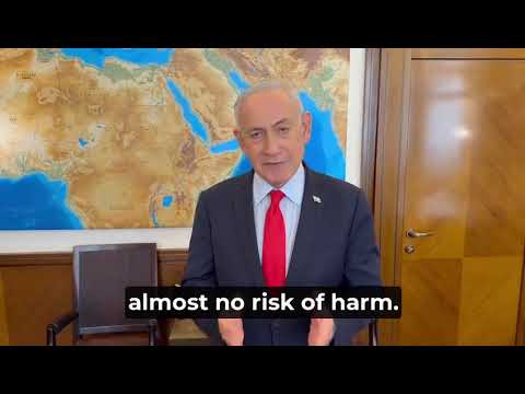 Statement by PM Netanyahu to the citizens of the North.🇮🇱