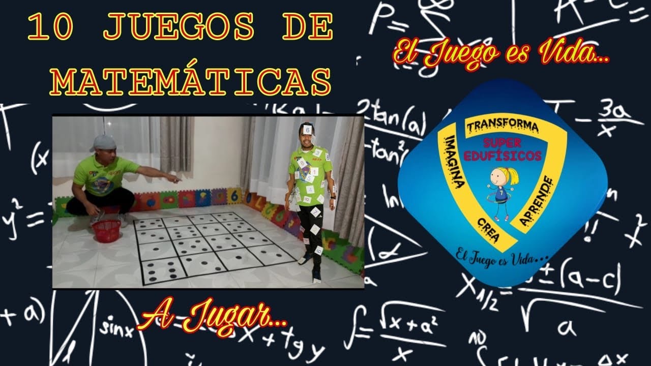 10 Juegos para favorecer las Matemáticas 🧮
