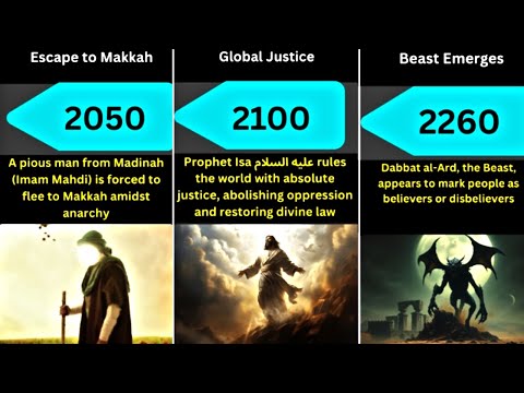 Islamic Future Timeline 2025 2300 Prophecies Of Prophet Muhammad ﷺ 