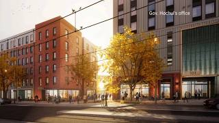 Hochul defends 30-year tax break for North Aud Block Project