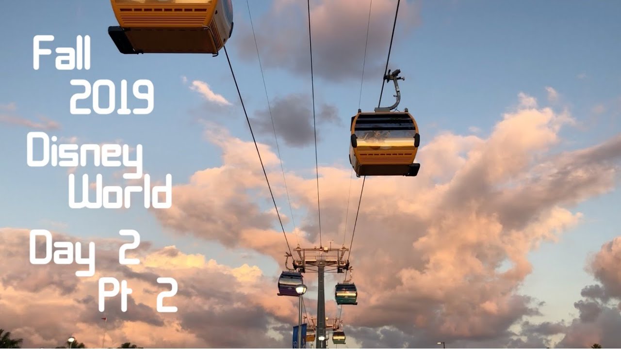 EPCOT & SKYLINER OPENING DAY! // Fall 2019 Babymoon at WDW - Day 2 Pt 2