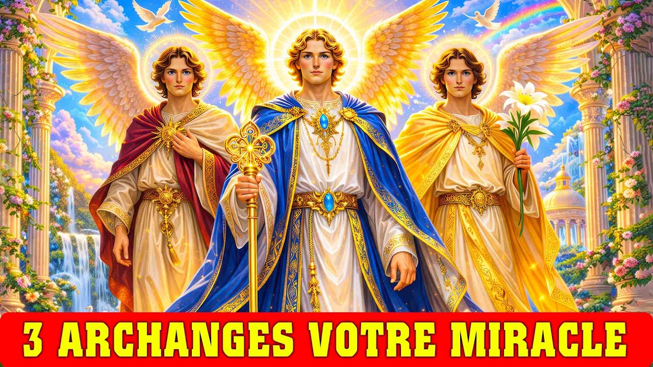 En écoutant cette prière, LES 3 ARCHANGES s'alignent en faveur de votre MIRACLE!