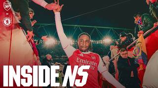 ANOTHER LONDON DERBY WIN 💪 | Tunnel access and crowd reactions | Arsenal v Chelsea (2-1) | INSIDE N5