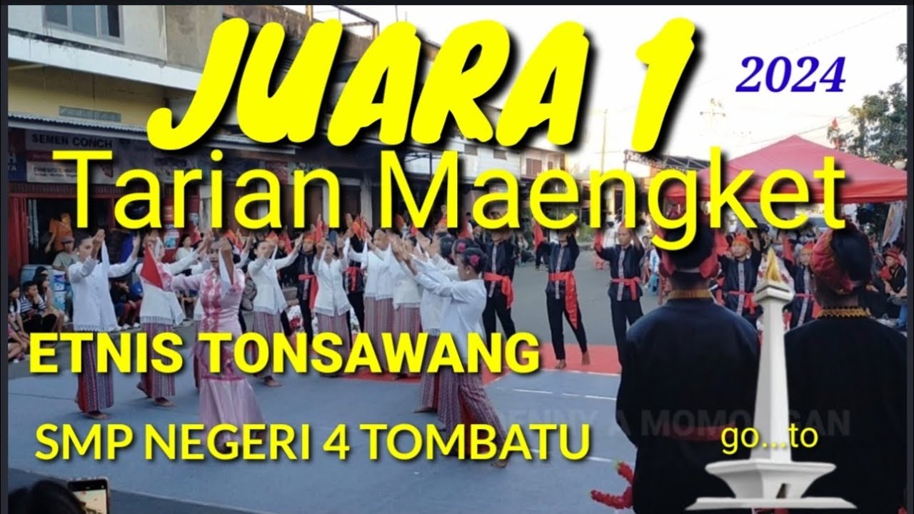 JUARA 1 MAENGKET ETNIS TONSAWANG 2024