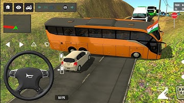 😱🚌Coach Bus Simulator India Off Road Driving⛰️🚧Bus Game Simulator 2025 Gameplay Video #bus #game #33