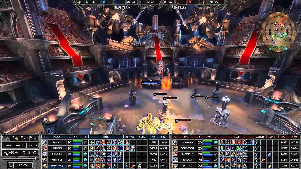 Smite ~Thor highlights~  (Spectator test)