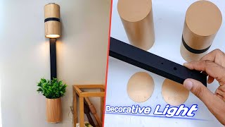 How To Make Wall Hanging Lamp | Antique Wall Light | Diy Decorative Wall Lamp Decoration Ideas 99