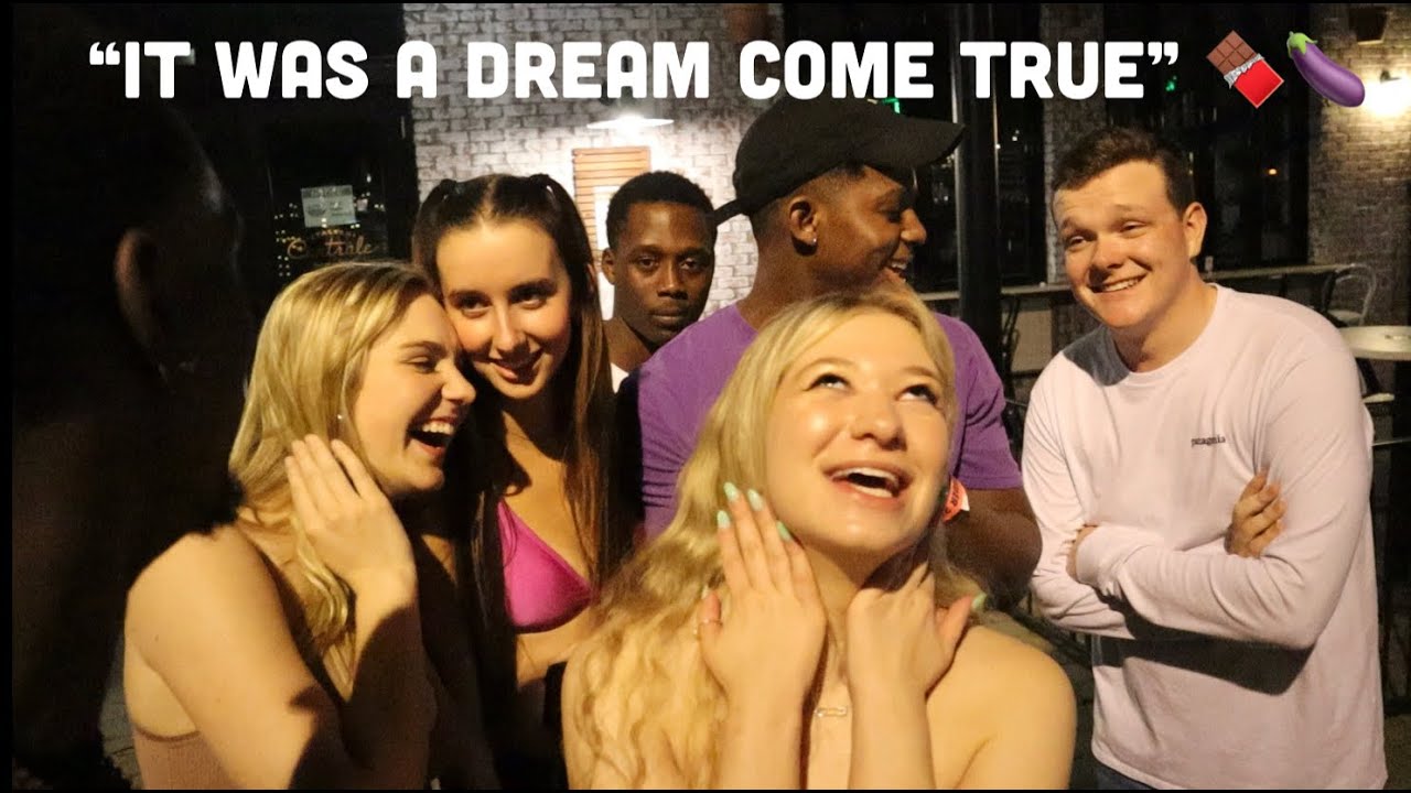 ASKING WHITE GIRLS "DID YOU REALLY GO BLACK 🍫 AND NEVER GO BACK?!" 🤭 | PUBLIC INTERVIEW