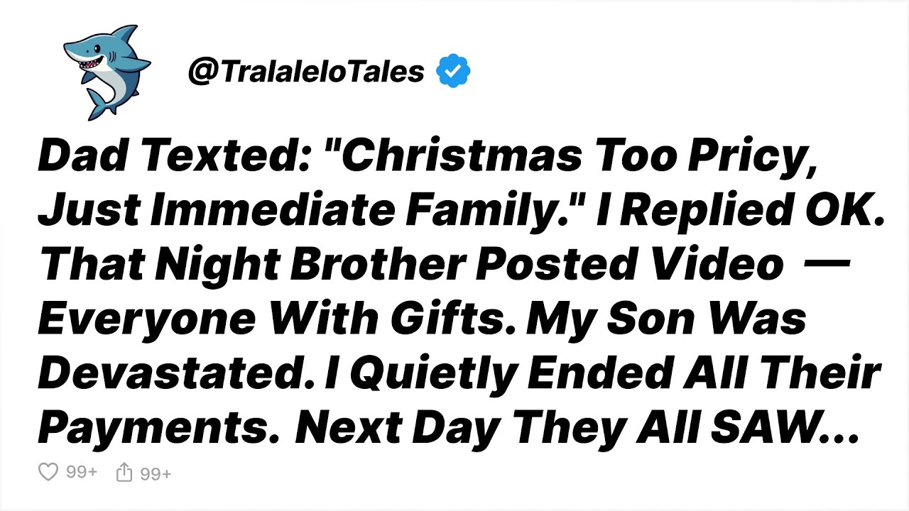 Dad Said Christmas Was Too Expensive. I'd Been Paying His Bills For 5 Years - Reddit Stories