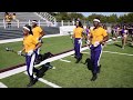Alcorn march in to Wake Up Crank Up 10/19/19