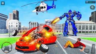 Indian Robot Car Transform  | Car to Robot Action Game Gameplay 2025 screenshot 3