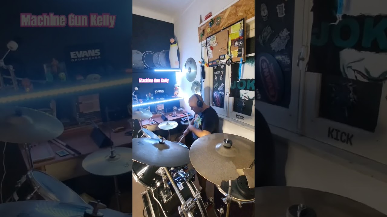 Machine Gun Kelly-Drunk Face(Rui Bronze,Drum Cover)