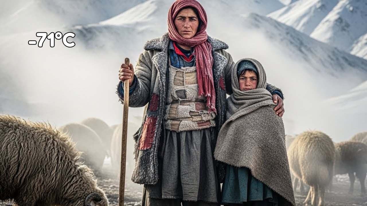 −63°C in Afghanistan: Life of a Shepherd Mother in the Frozen Mountains