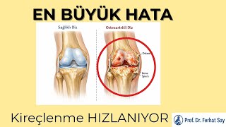 Diz Kireçlenmesinde En Büyük Hata Kireçlenme Neden Hızlanır?