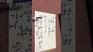 Solving equations with variables on both sides-no solution and infinite solution...