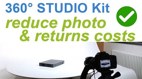 360 Product Photography - Software - Turntables Automated - Photo Studio - made in germany.