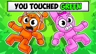 SPRUNKI CAN'T TOUCH THE COLOR In Roblox!