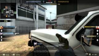 CS GO : Cache - 4 kills gun round