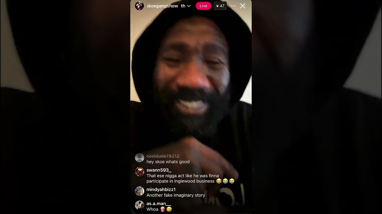 Boskoe 100 Smoke & Roast • Skoe Goes On A Rant About Moose Hef, Says He’s Creepy Recording Lives!