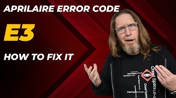 Aprilaire Dehumidifier Error Code E3: How to Troubleshoot and Fix