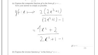 Edexcel iGCSE Mathematics A 4MA0/3H January 2015 Q20