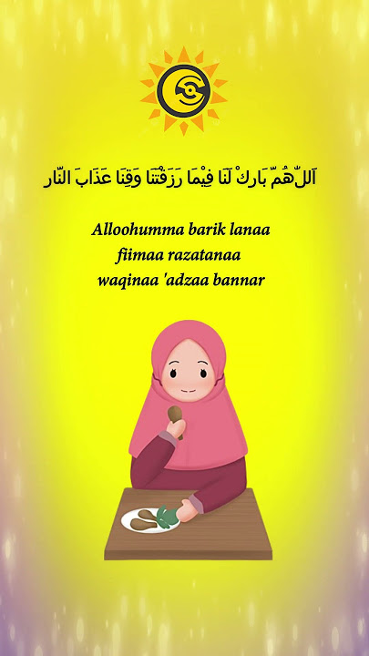 Doa Makan / Doa Sebelum Makan Edukasi Anak Muslim #shorts