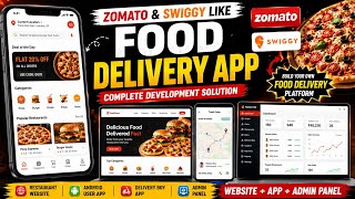 Pizza Delivery Business Ke Liye Best Website & App Solution 2026 || Zomato Swiggy Website App Demo screenshot 1