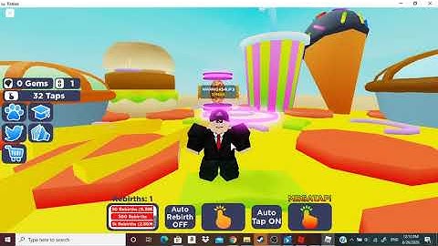 OP Glitch for Tapping Simulator! (Roblox Glitch)