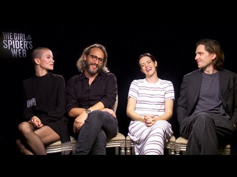 'the-girl-in-the-spider's-web'-|-unscripted-|-claire-foy,-fede-Álvarez,-sylvia-hoeks,-s.-gudnason