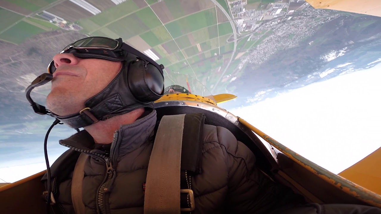 Kunstflug Bücker , Aerobatic Flight  Bücker Bü131