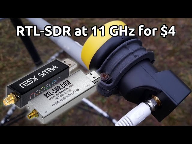 Connecting a Ku-band LNB to an SDR || Satellite reception pt.6 class=