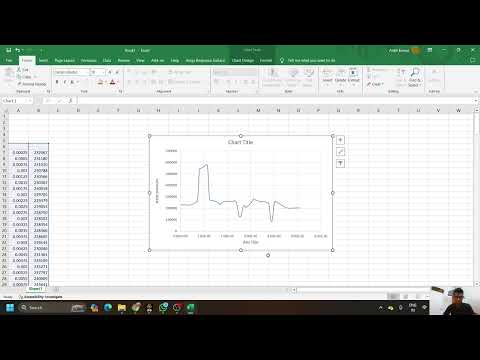 Plotting of data in Ms Excel || extracted from XY Plot || ANSYS FLUENT Software